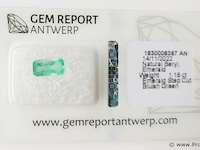 Emerald 1.18ct gra certified - afbeelding 2 van  4