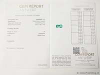 Emerald 1.18ct gra certified - afbeelding 4 van  4