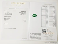 Emerald 1.67ct gra certified - afbeelding 8 van  8