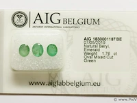 Emerald 1.76ct aig certified