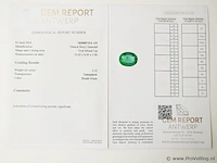 Emerald 2.12ct gra certified - afbeelding 8 van  8