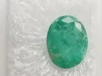 Emerald 2.39ct aig certified - afbeelding 2 van  8