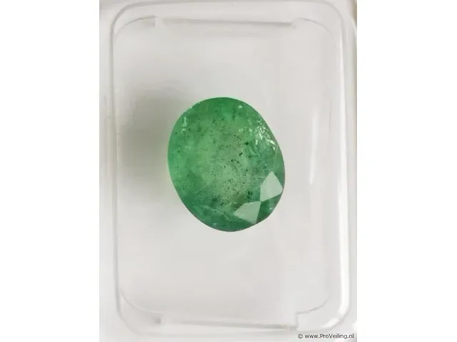 Emerald 3.02ct aig certified - afbeelding 1 van  8