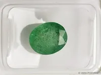 Emerald 3.02ct aig certified - afbeelding 2 van  8