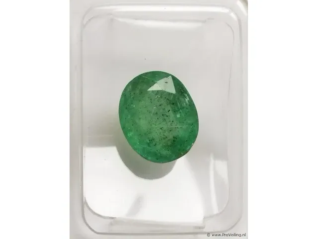Emerald 3.02ct aig certified - afbeelding 3 van  8