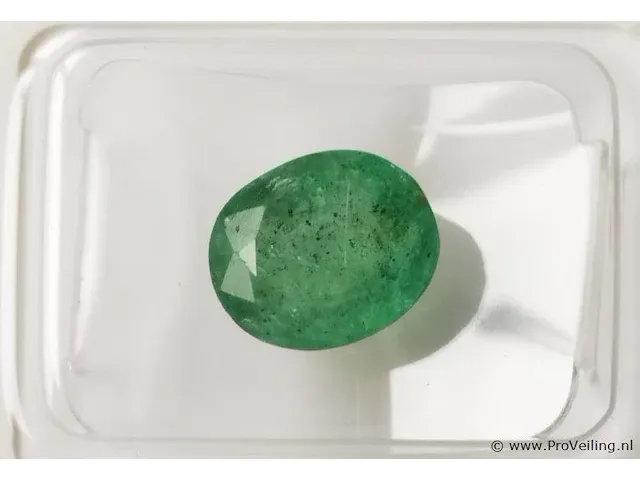 Emerald 3.02ct aig certified - afbeelding 4 van  8
