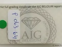 Emerald 3.02ct aig certified - afbeelding 6 van  8