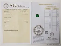 Emerald 3.02ct aig certified - afbeelding 8 van  8