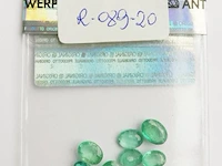 Emerald 9.80ct gra certified - afbeelding 3 van  6