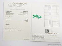 Emerald 9.80ct gra certified - afbeelding 6 van  6