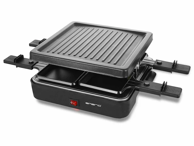 Emerio - rg-120656 - raclette grill (2x) - afbeelding 1 van  4