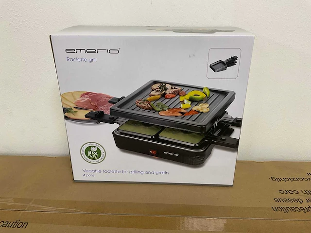 Emerio - rg-120656 - raclette grill (2x) - afbeelding 4 van  4