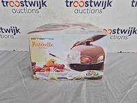 Emerio pizzarette origineel - 6 persoons pizza oven - handgemaakte terracotta koepel - afbeelding 2 van  2