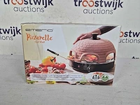Emerio pizzarette origineel - 6 persoons pizza oven - afbeelding 2 van  2