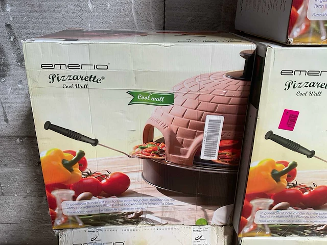 Emerio pizzarette pizza-oven (10x) - afbeelding 4 van  6