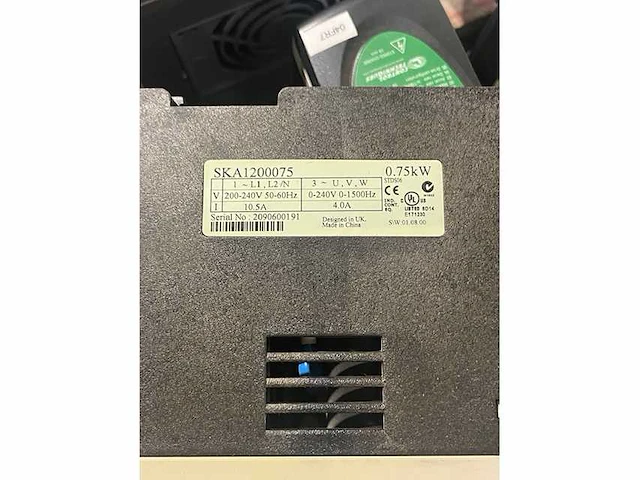Emerson commander sk frequentieregelaar (7x) - afbeelding 3 van  3