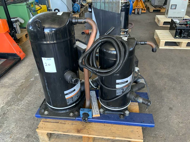 Emerson copeland schroll koelcompressor installatie - afbeelding 1 van  6