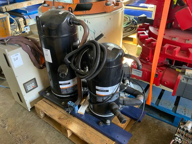 Emerson copeland schroll koelcompressor installatie - afbeelding 2 van  6