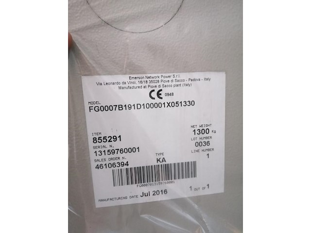 Emerson network power s.r.l. - afbeelding 21 van  24