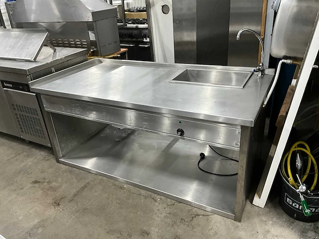 Emga ln33 werktafel met au bain-marie - afbeelding 2 van  7