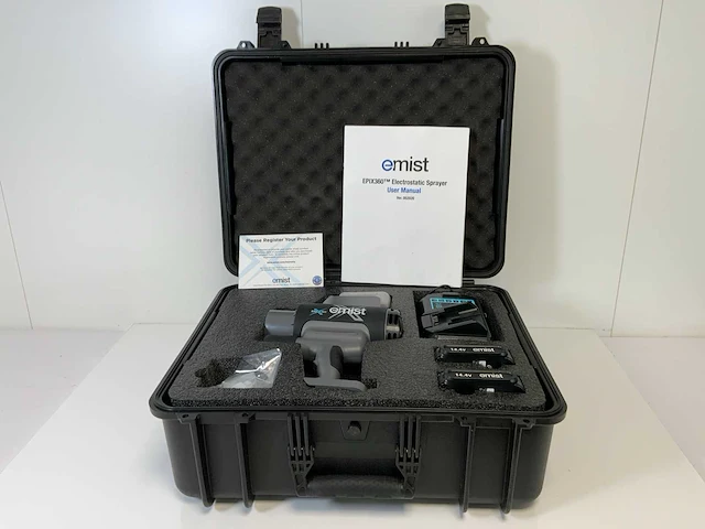 Emist (epix360) handheld electrostatic sprayer - portable and fast disinfecting - afbeelding 3 van  10