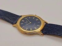 Emka geneve 18kt goud electroplated herenhorloge - dresswatch - afbeelding 4 van  7