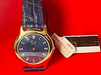 Emka geneve 18kt goud ep herenhorloge - dresswatch - afbeelding 5 van  7