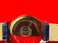Emka geneve 18kt goud ep herenhorloge - dresswatch - afbeelding 6 van  7