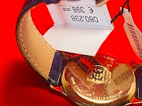 Emka geneve 18kt goud ep herenhorloge - dresswatch - afbeelding 7 van  7