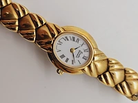 Emka geneve damsh goldplated dameshorloge - afbeelding 2 van  7