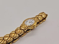 Emka geneve damsh goldplated dameshorloge - afbeelding 3 van  7
