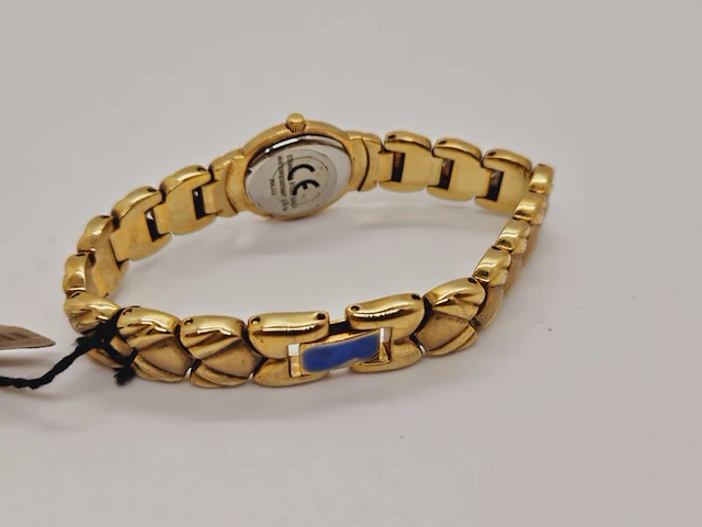Emka geneve damsh goldplated dameshorloge - afbeelding 5 van  7