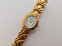 Emka geneve damsh goldplated dameshorloge - afbeelding 3 van  7