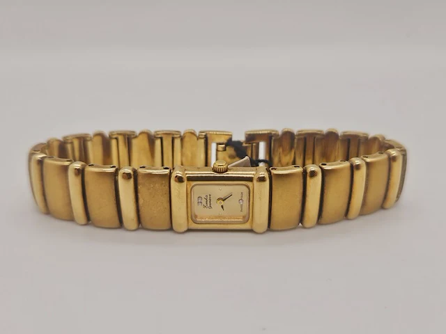 Emka geneve doublé gouden dameshorloge - afbeelding 4 van  8