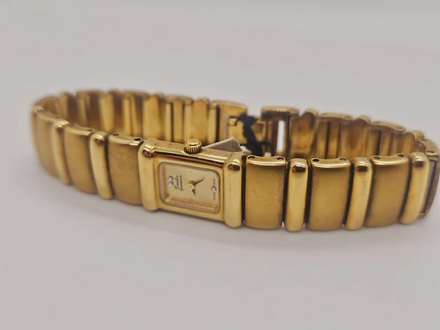 Emka geneve doublé gouden dameshorloge - afbeelding 6 van  8