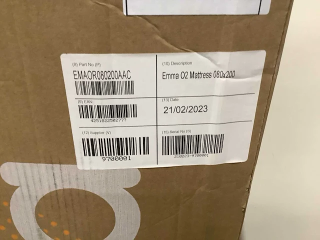 Emma o2 80x200 matras - afbeelding 4 van  5