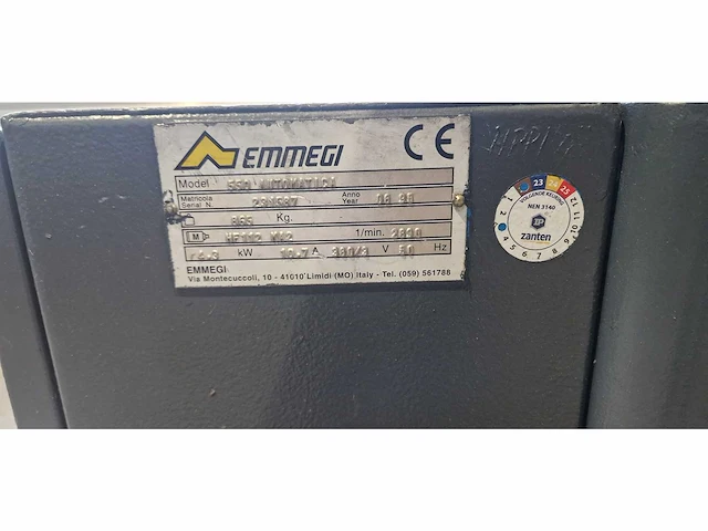 Emmegi - 550 automatica - afkortcirkelzaagmachine - 1995 - afbeelding 6 van  8