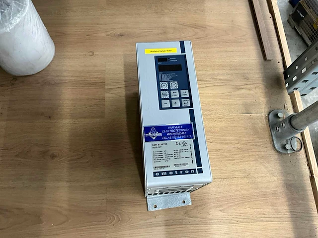 Emotron softstarter msf 017 frequentieregelaar - afbeelding 1 van  4