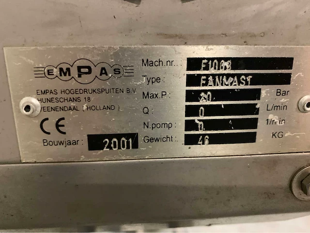 Empas fanmast spuitmast - afbeelding 2 van  10