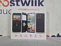 Emporia emporiasmart.6 16,7 cm (6.58") android 13 5g usb type-c 6 gb 128 gb zwart, zilver - afbeelding 2 van  2