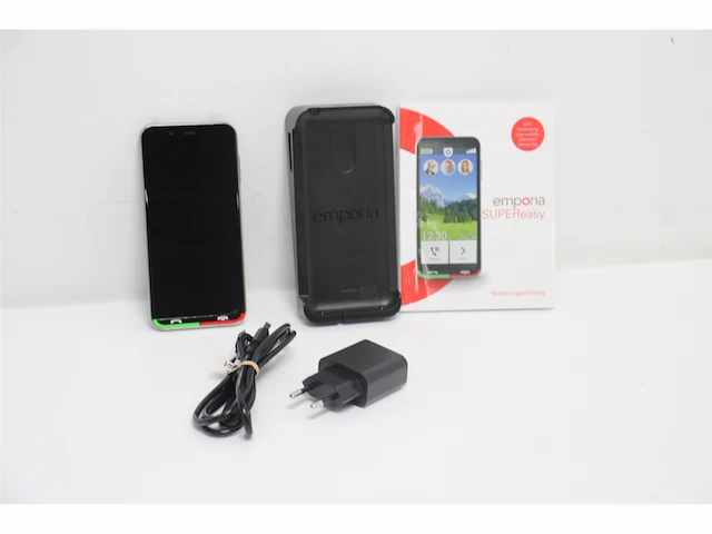 Emporia super easy 4g telefoon 32/3 gb zwart - afbeelding 2 van  2