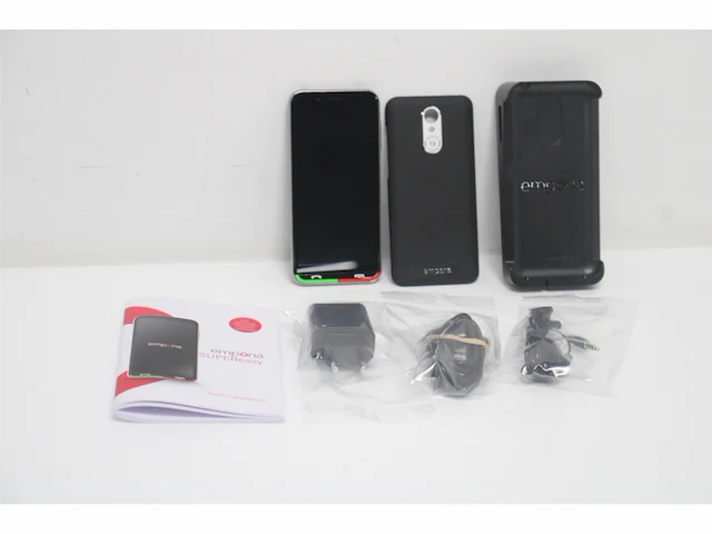 Emporia super easy 4g-telefoon 32/3 gb zwart - afbeelding 2 van  2