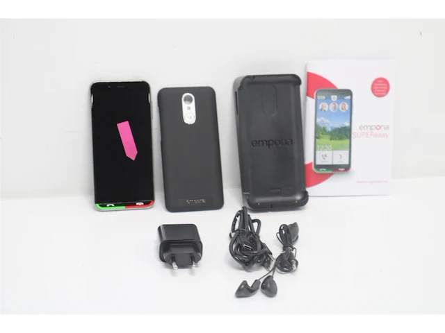 Emporia supereasy 4g-telefoon 32/3 gb zwart - afbeelding 2 van  3