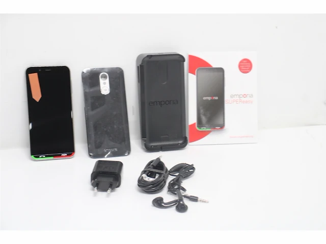 Emporia supereasy dual-sim senioren smartphone 32 gb 12.6 cm (4.95 inch) zwart/zilver android 10 - afbeelding 5 van  6