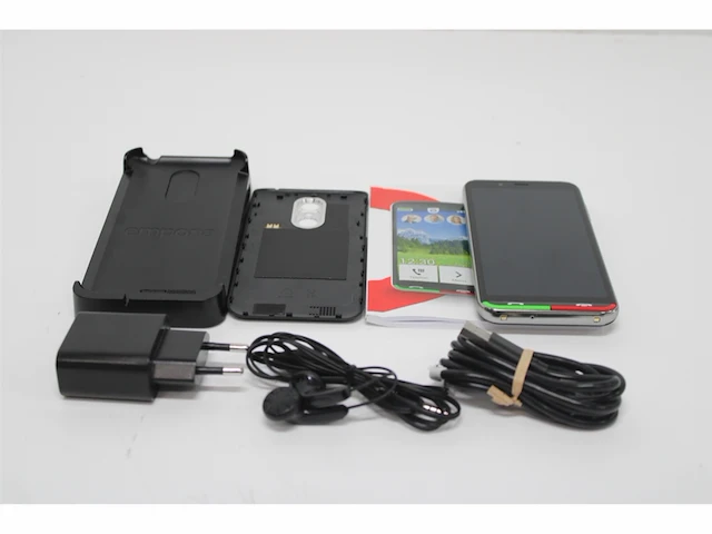Emporia supereasy dual-sim senioren smartphone 32 gb 4.95 inch zwart/zilver - afbeelding 5 van  5