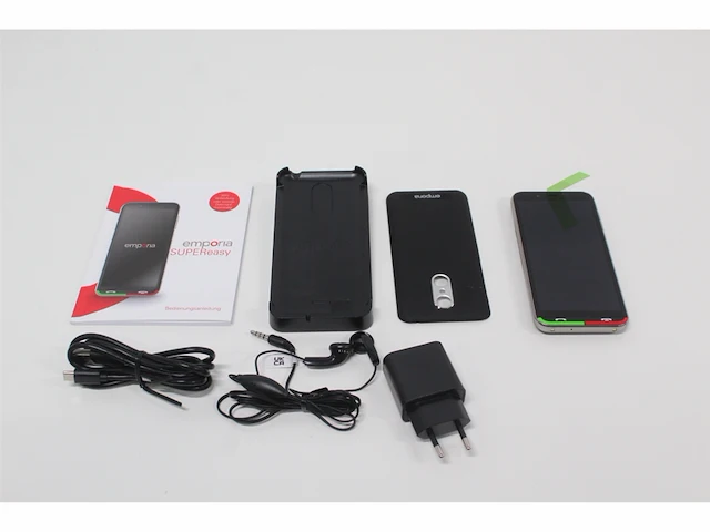 Emporia supereasy dualsim senioren smartphone 32 gb zwart/zilver android 10 - afbeelding 5 van  6