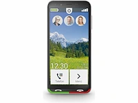 Emporia supereasy smartphone voor senioren 4g met noodoproepknop 5inch display android 10 13 mp camera zwart - afbeelding 1 van  4