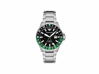 Emporio armani ar11589 mannen horloge zilverkleurig - afbeelding 1 van  4