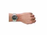 Emporio armani ar11589 mannen horloge zilverkleurig - afbeelding 2 van  4