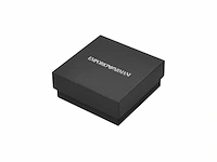 Emporio armani egs3078040 heren collier zilverkleurig - afbeelding 3 van  3